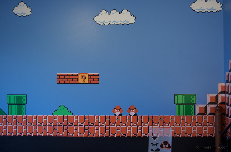 Illustration for article titled This Child Sleeps In A Mario Paradise